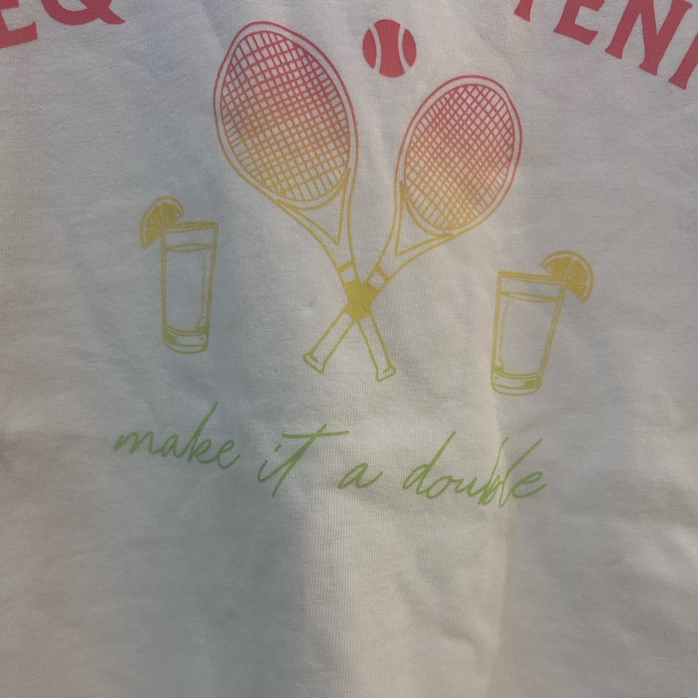 WILDFOX Tequila & Tennis T-shirt Women’s Size Medium NWTS - Picture 6 of 6